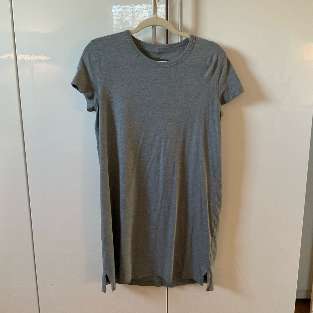 Lululemon Grey Day Tripper Tshirt Dress
